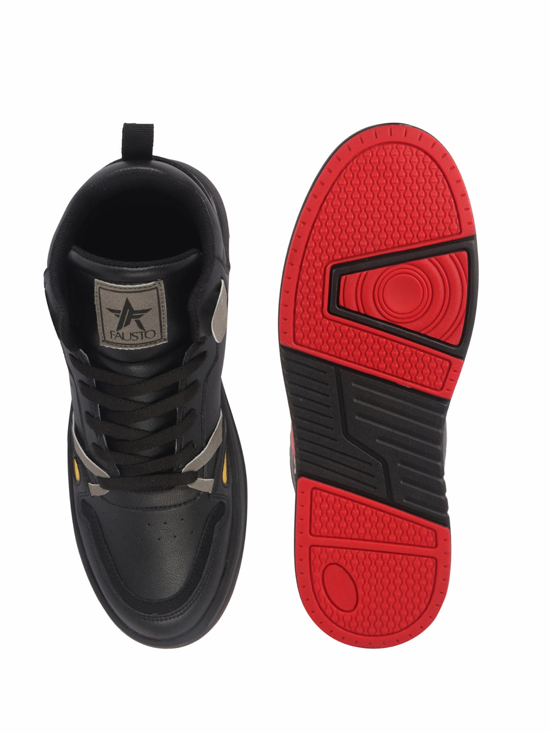 Men High Top Breathable Lace-Up Sneaker Shoes Chunky Streetwear Lightweight Casual Sneakers Memory Cushioned Insole Business Summer Shoes