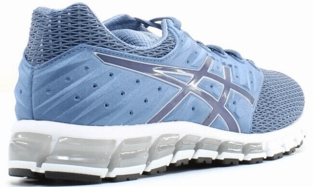 Men's Asics Gel-Quantum 180 2 'White/Pigeon Blue' Leather Asics Running Shoes