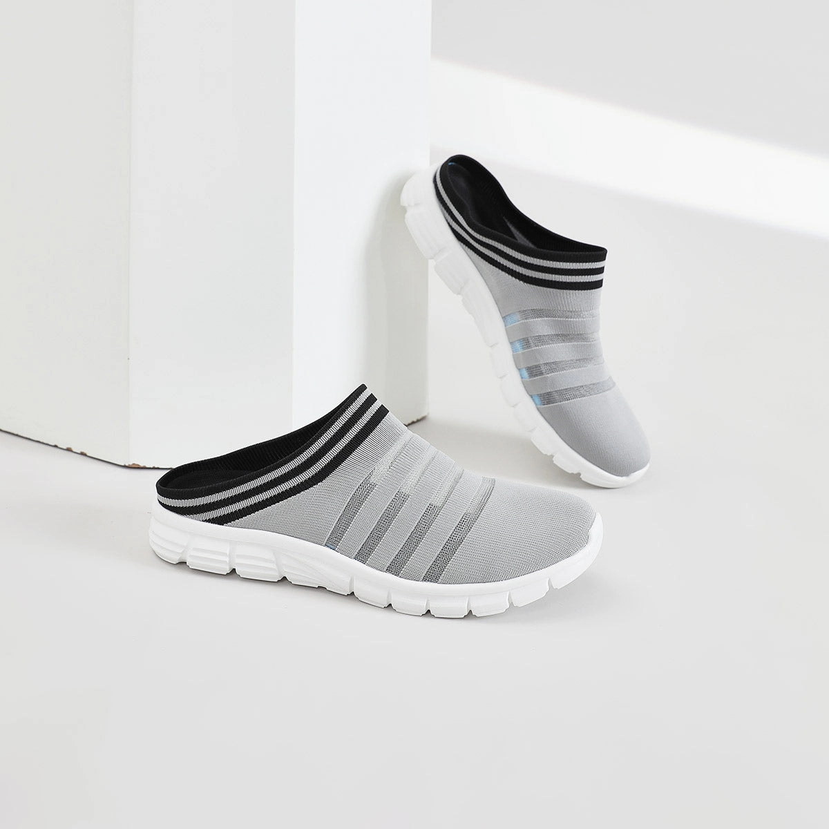 MEN'S BIRD'S NEST HALF-SANDALS  4555 MEN Sandals Back Strap