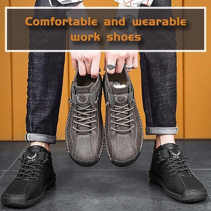 Men's Hiking Shoes High Top Shoes Thickened Obos Hiking Boots