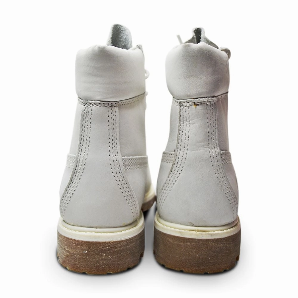 Etienne Aigner Boots Mens Timberland 6inch 6" Premium Boots A180L Vapourous Grey White