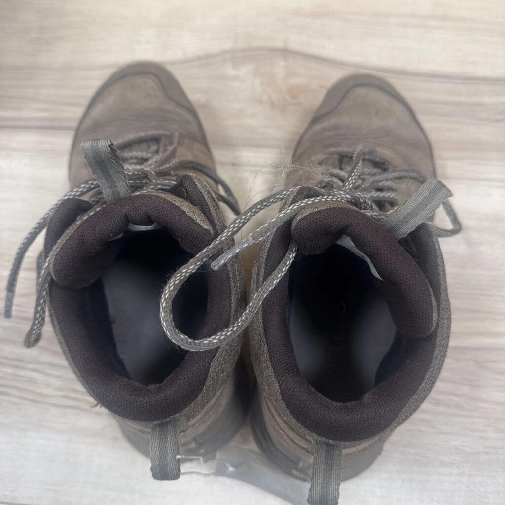 Water Resistant Hiking Boots Merrell - Women's Mid Hiking Boots - MSRP comp $125: Brown-women-W7