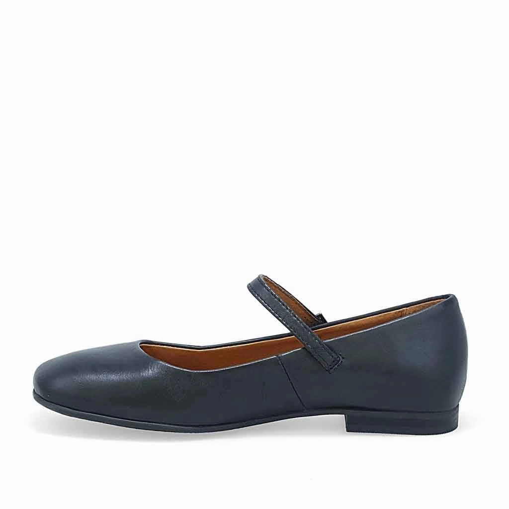 Flat Arch Support Shoes Miz Mooz Zahara Flat - Black