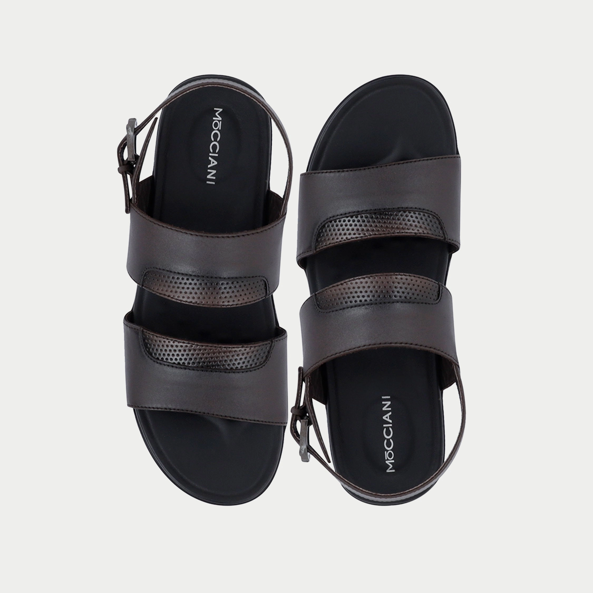 MM1863-COFFEE Espadrille Platform Sandals