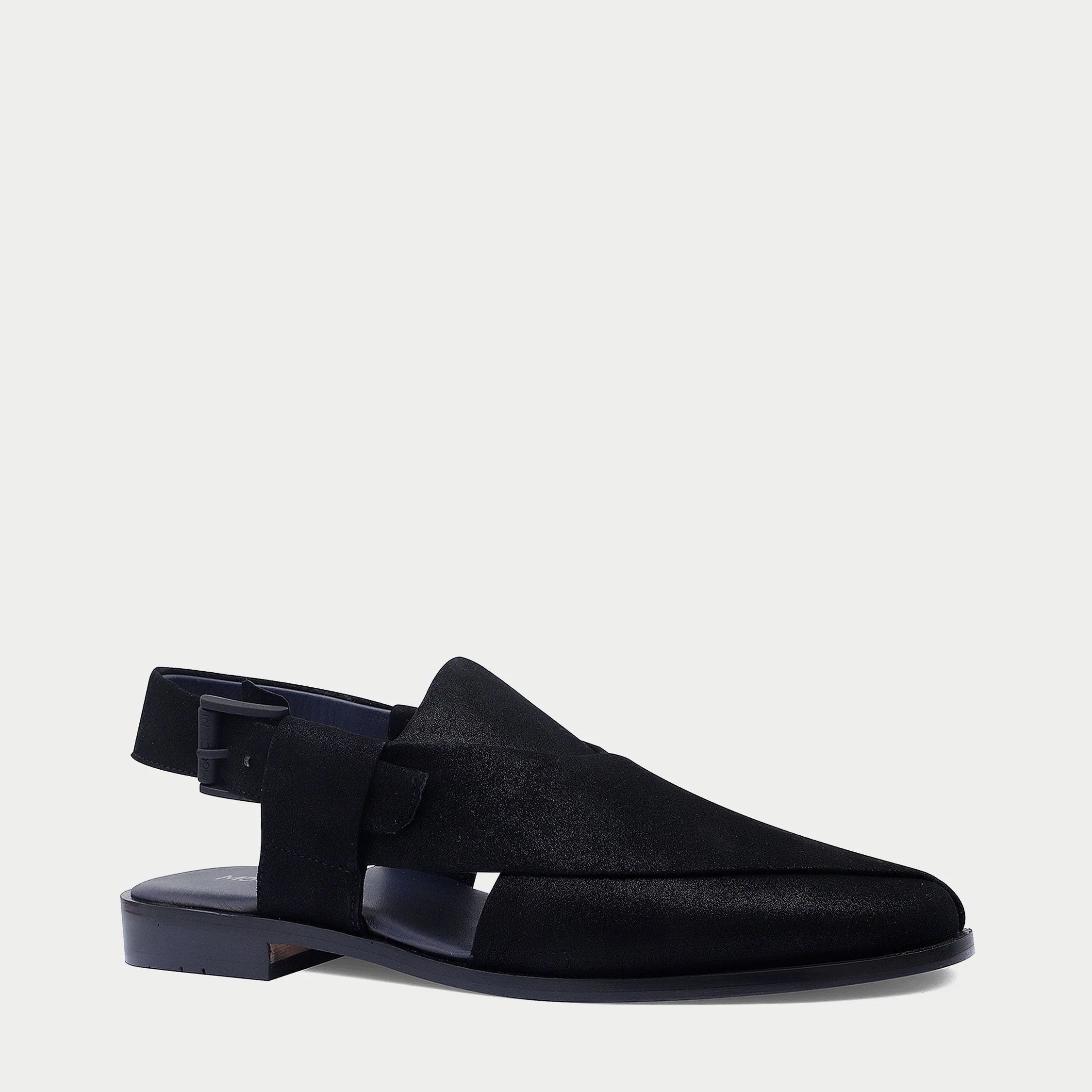 MM2018-BLACK Wrap Up Sandals