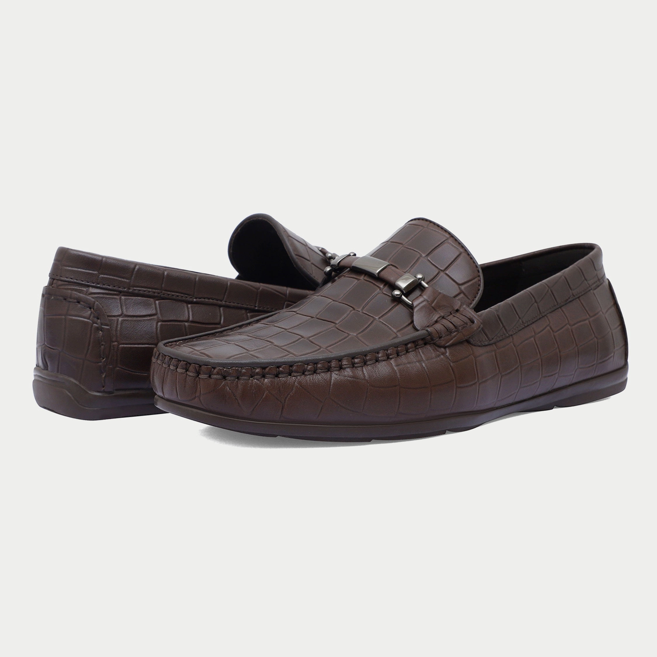 MM2049-COFFEE Roxy Sheilahh Platform Casual Shoe - Black Monochrome