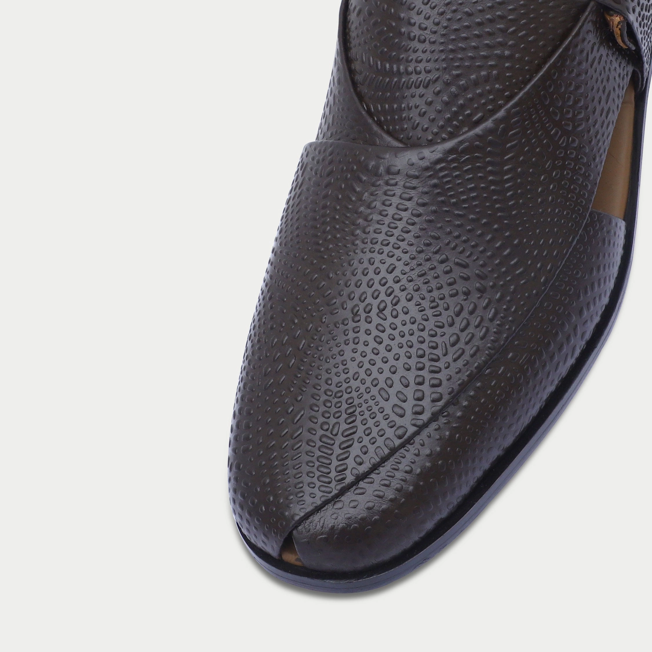 MM2084-COFFEE Heel Platform Sandals