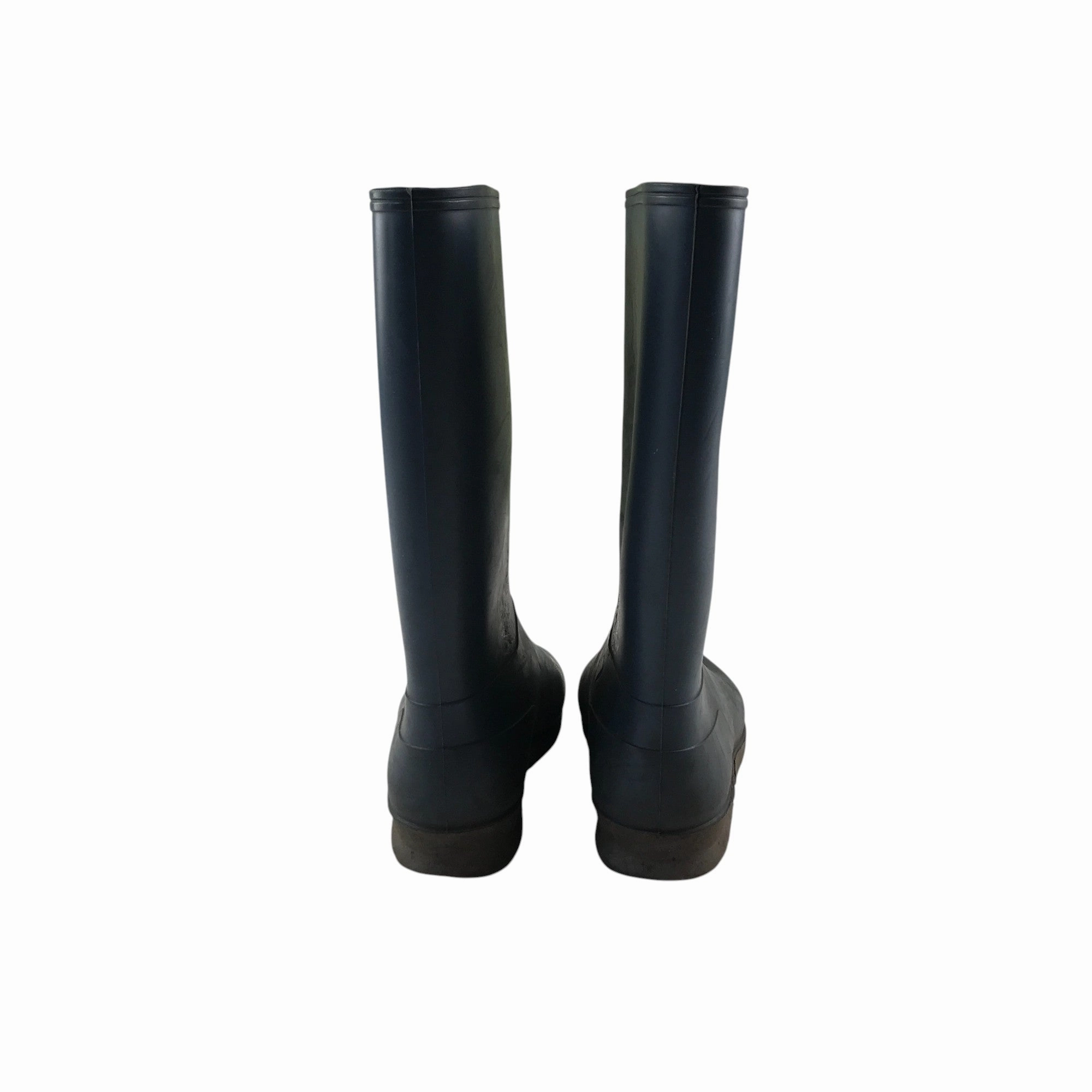 Winter Boots With Spikes Dunlop Wellie boots shoe size 2 plain navy calf height