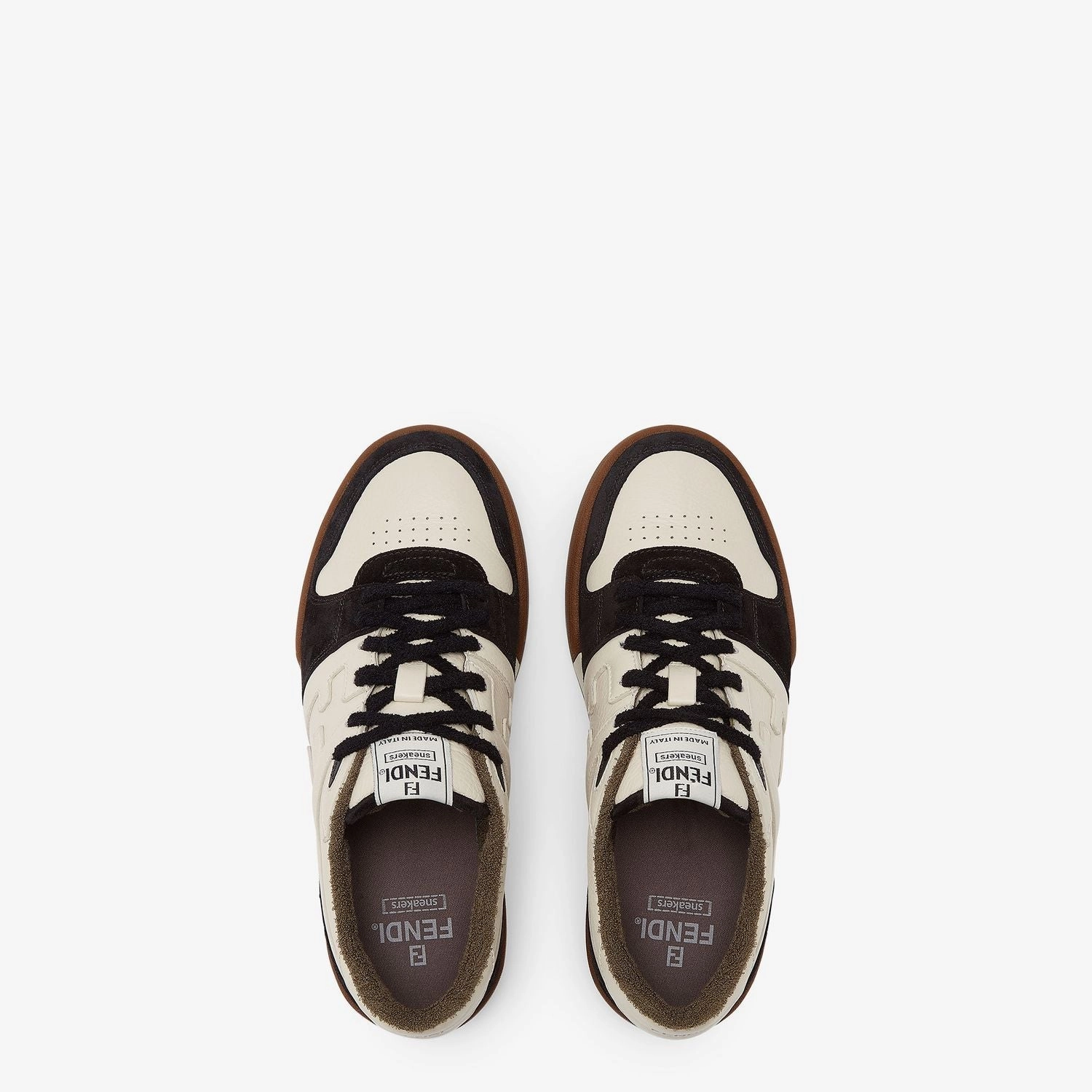 FENDI Lace-Up Sneaker Blazer Low '77 Jumbo Casual Shoes