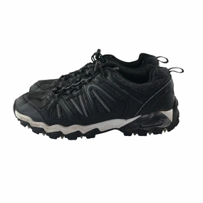 Graceland hiking shoe size 6.5 black with white detailing non tying For Travel In Europe Best Walking