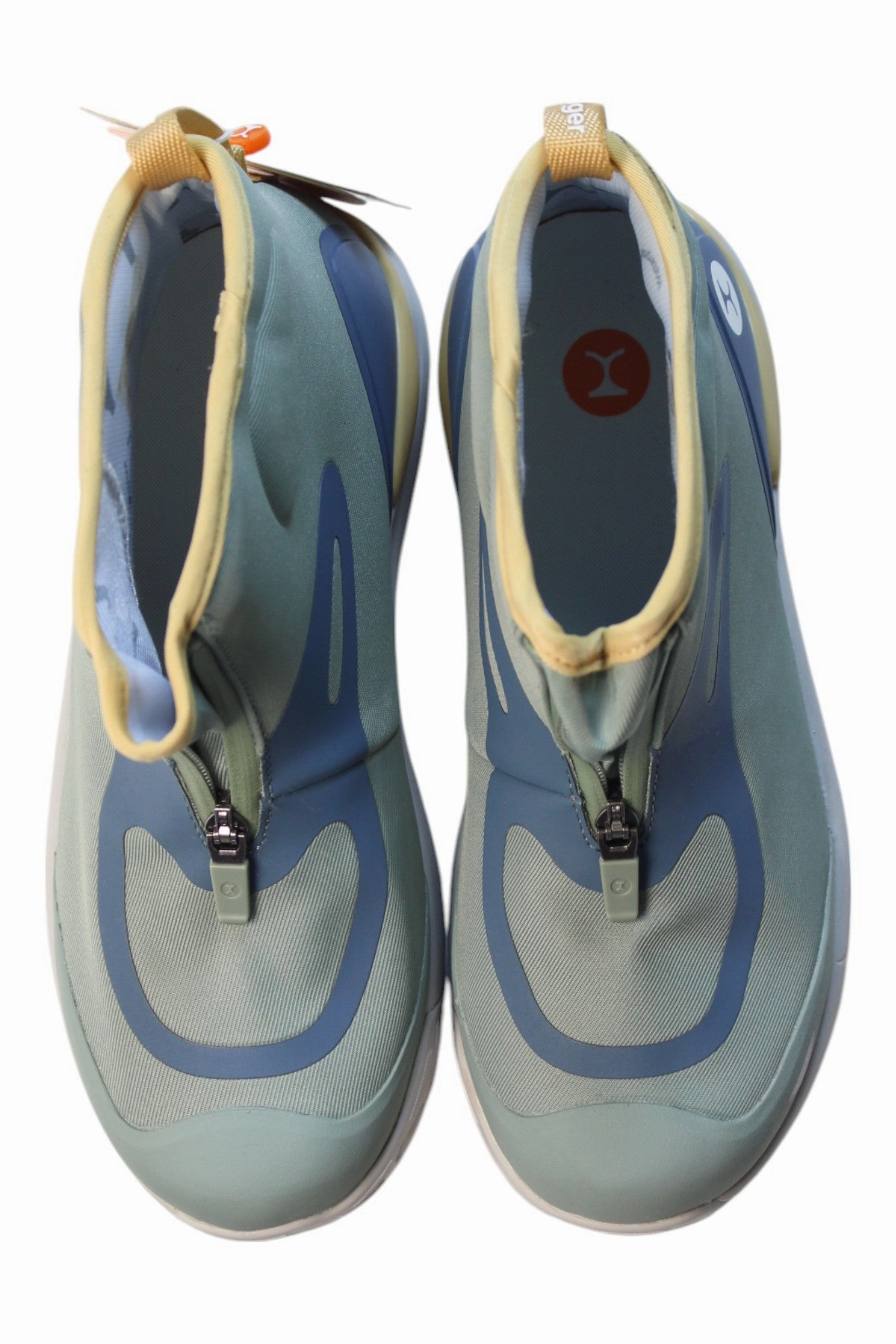 Wedge Sole Slip On Boots Moody Tiger Slip Ons EU34