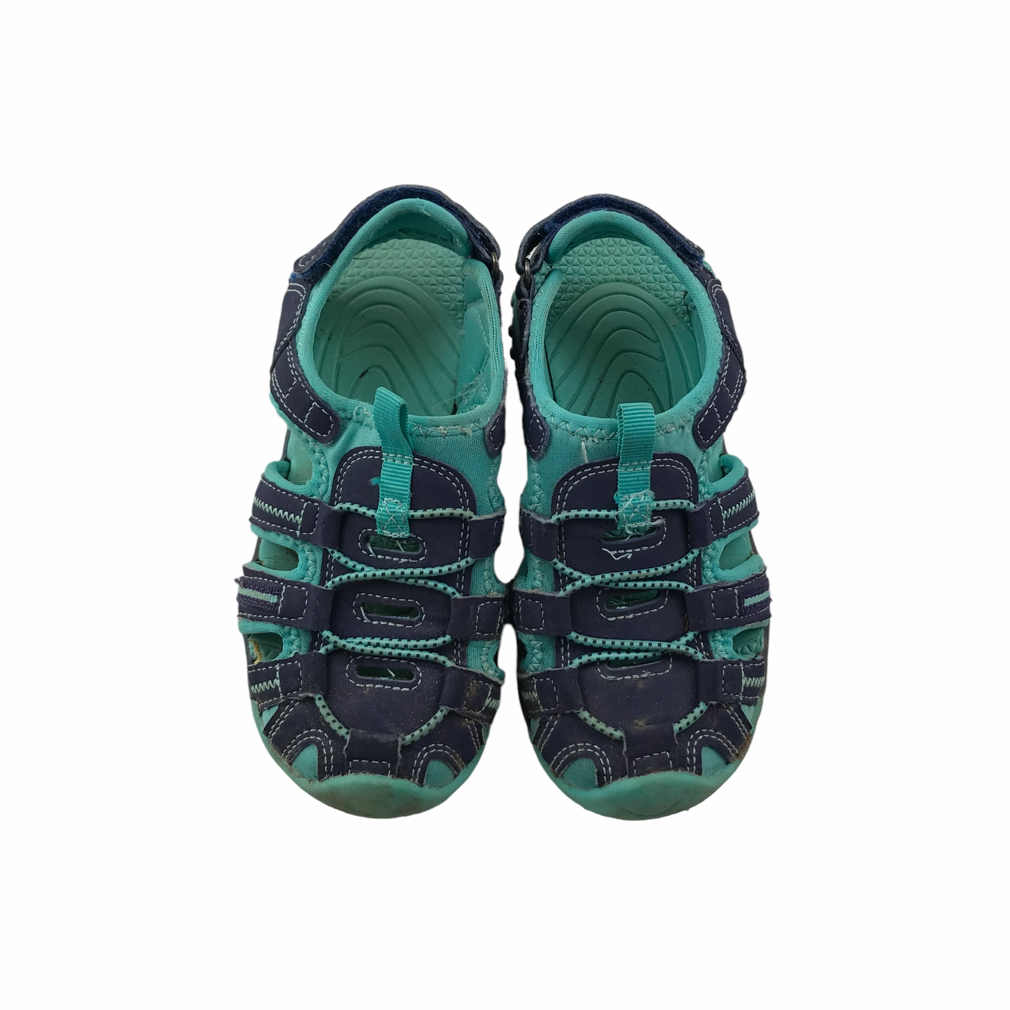 Mountain Warehouse Blue Walking Sandals Shoe Size 12 Junior Width Heeled Sandals