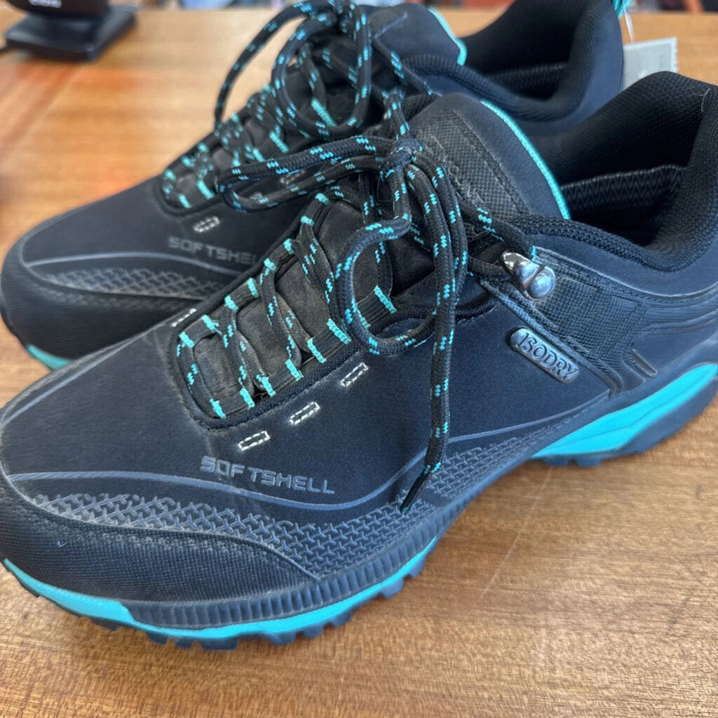 Mountain Warehouse- Women's Black Softshell Shoes- MSRP $84: black-unisex-8 Kaha 3 Gtx Hiking Boot