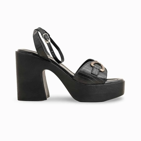 Shoe Inserts For Sandals Black Formal Women Sandal PU0458