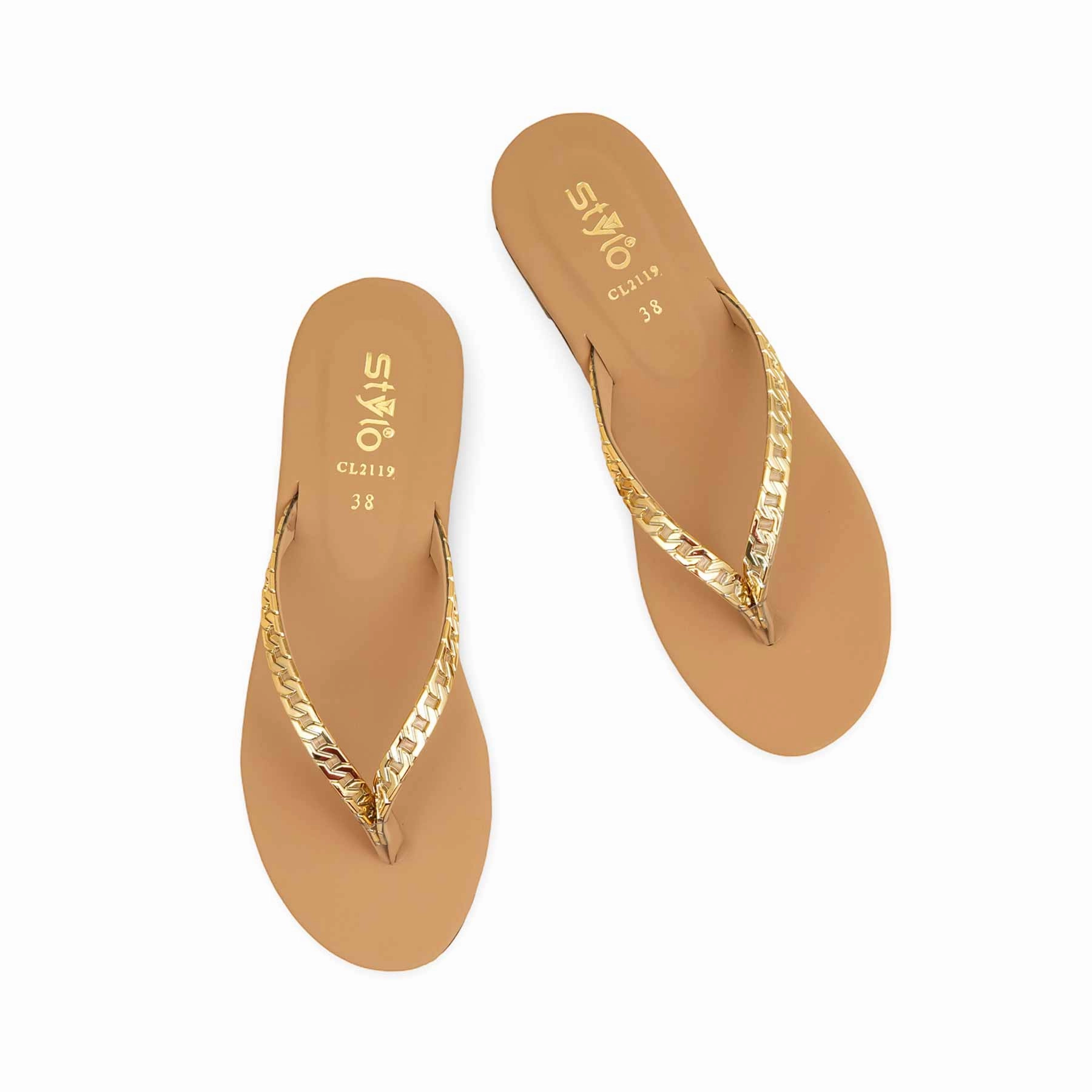 Gore-tex Casual Shoes Mustard Casual Chappal For Women CL2119