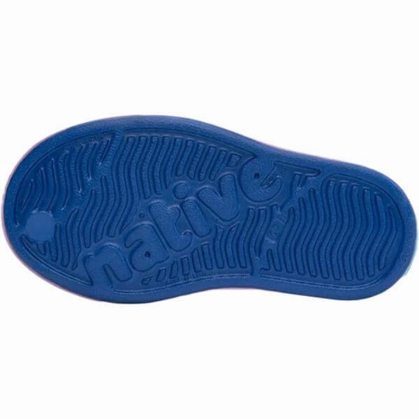 Sandals Flat Native Jefferson Adventure Blue/ Chillberry Pink (Toddler/Little Kids/Big Kids)