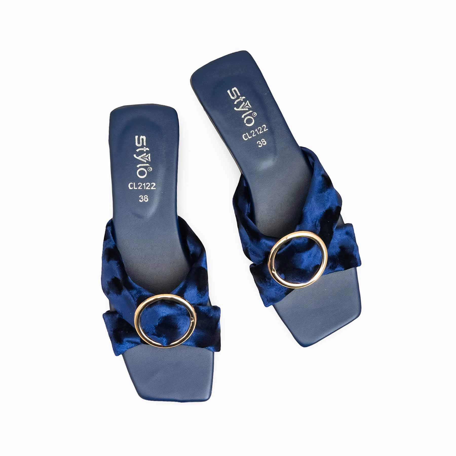 Ecko Casual Shoes Navy Casual Slipper For Women CL2122