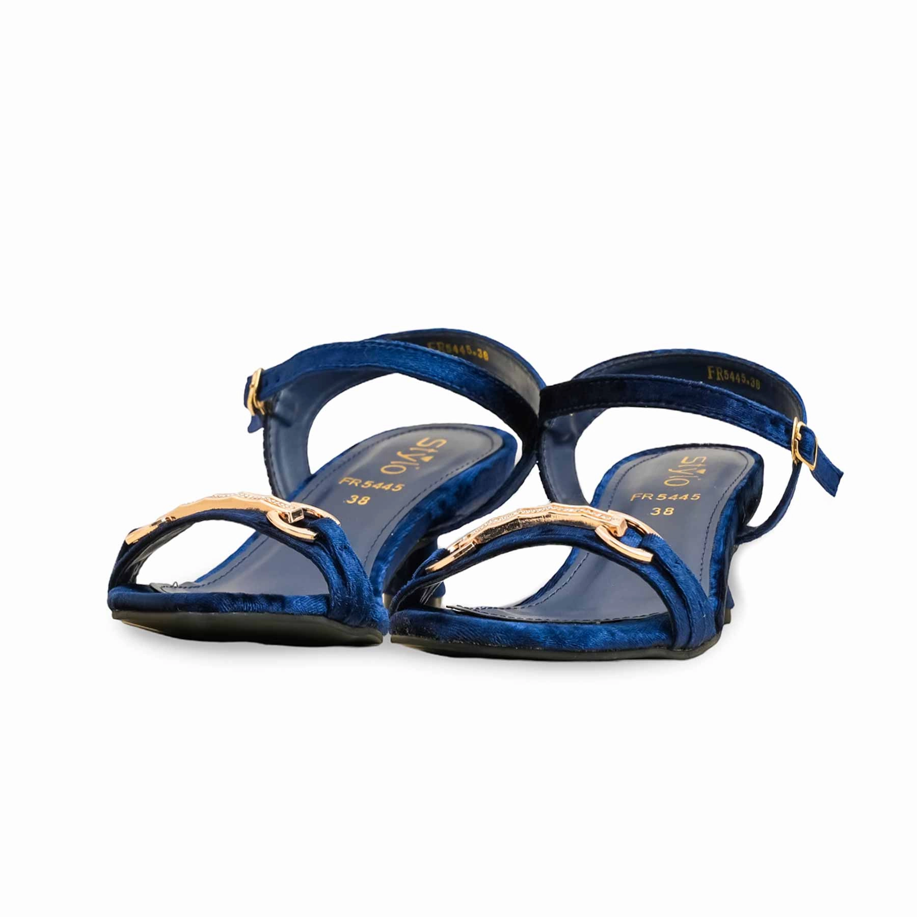 Navy Formal Sandal FR5445 Chunky Platform Shoes Sandals