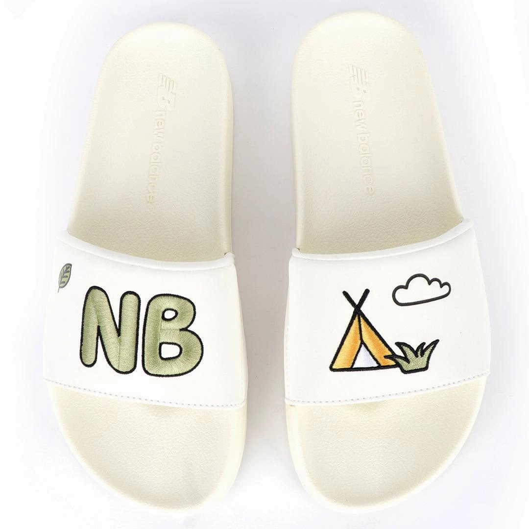 NB Pro Men's Slip On Slide Monograph Designed Tide Sandals