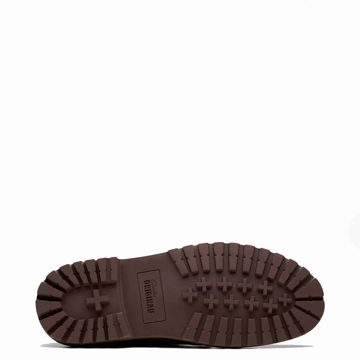 Men's Clarks Desert Rock Lo Derbys Suede - Brown Best Casual Business Shoes