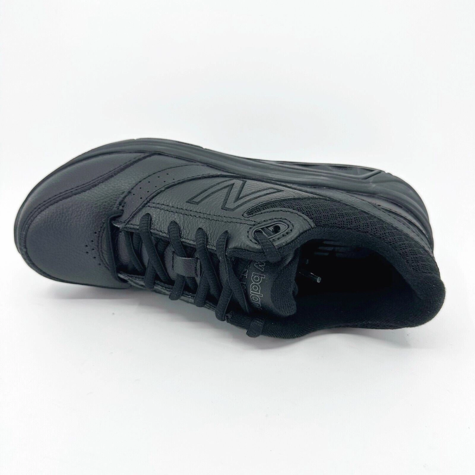 Cloud Walking New Balance 928v3 Black Leather Womens Size 7 AA Sneakers WW928BK3