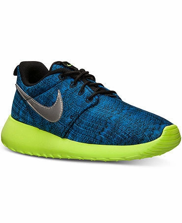 Nike Sprint Shoes NEW!Nike Boys' Roshe Run Print Casual Sneakers from Finish Line