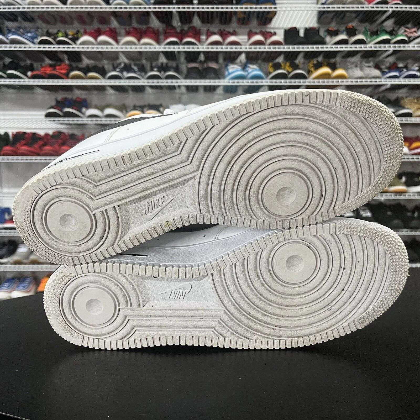 Nike Air Force 1 '07 Low White Black CJ0952-100 Men's Size 14 Missing An Insole Nike Ko Boxing Shoes