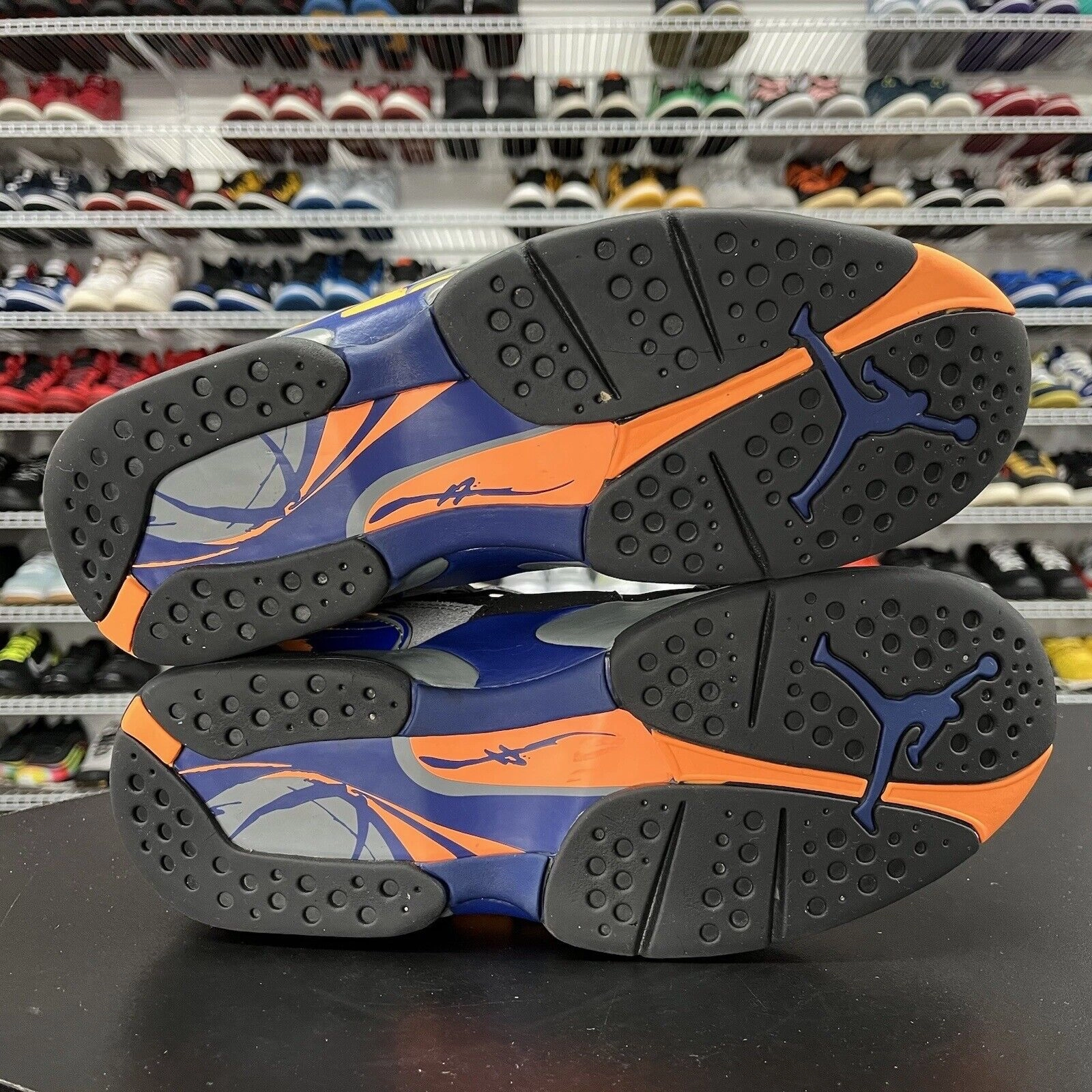 Custom Nike Shoes Running Nike Air Jordan 8 Retro Phoenix Suns 305381-043 Men's Size 10