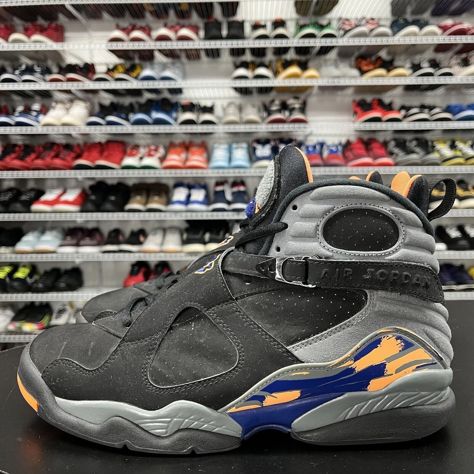 Nike Air Jordan 8 Retro Phoenix Suns 305381-043 Men's Size 10 Barbie Nike Shoes