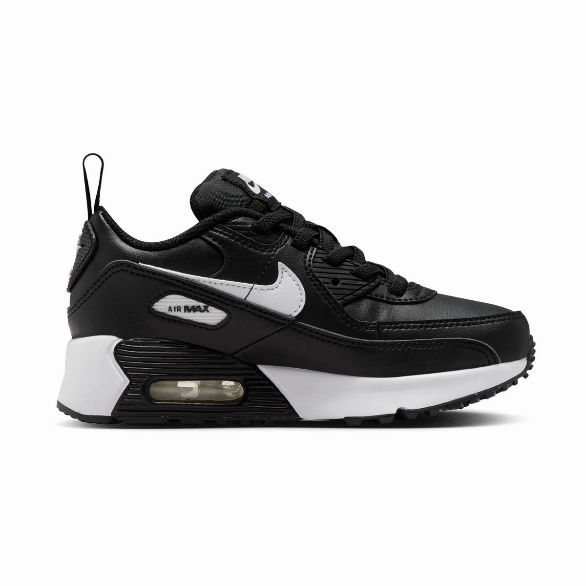 Nike Air Max 90 EasyOn 'Black White' Little Kids' Shoes Best Running Shoe For Stability