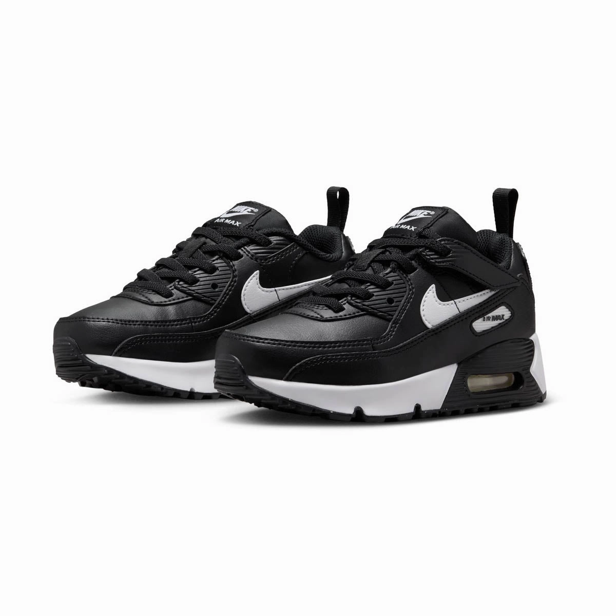 Best Shoes For Running A Marathon Nike Air Max 90 EasyOn 'Black White' Little Kids' Shoes