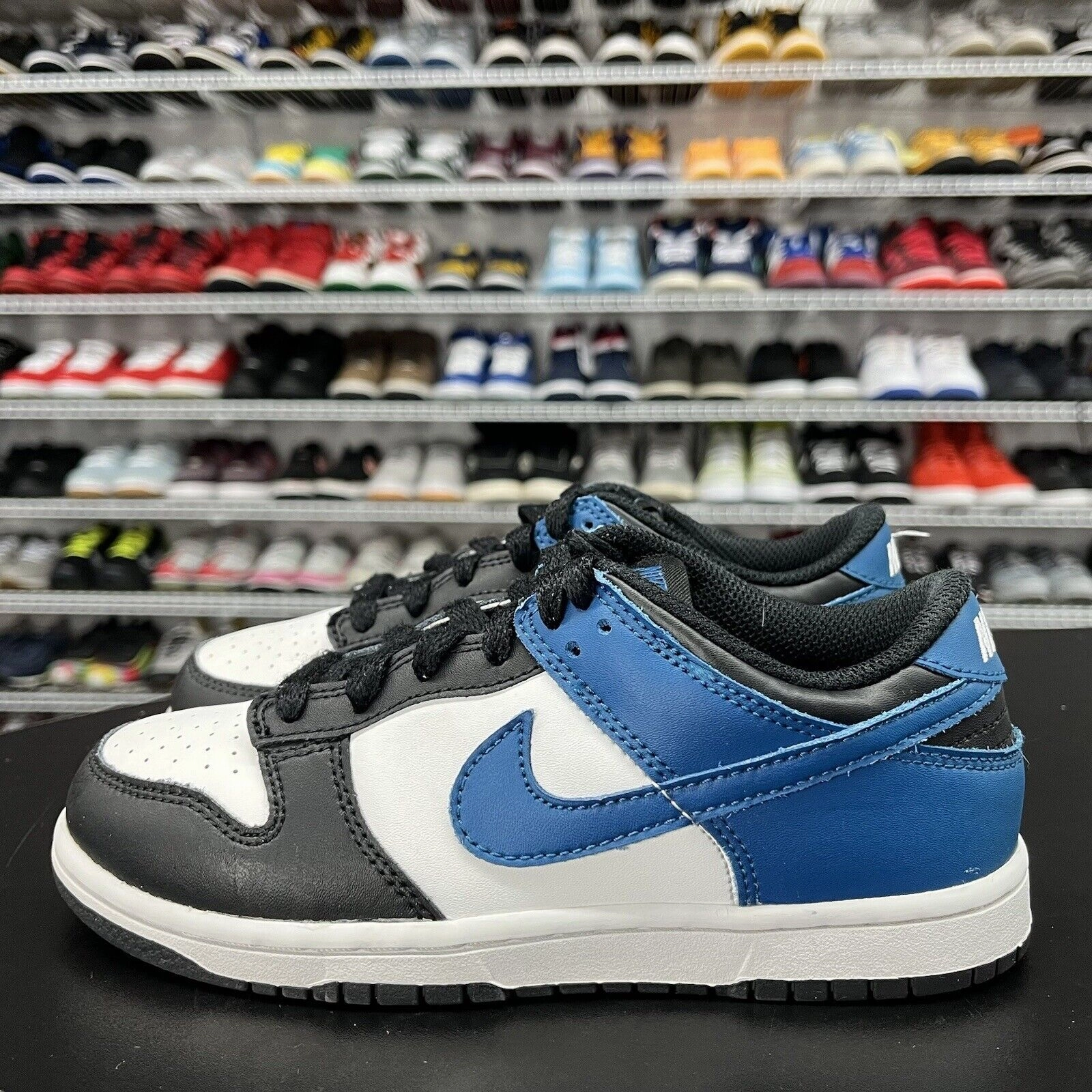 Nike Dunk Low Industrial Blue PS Sneakers DH9756-104 Youth Size 2.5Y Nike Shoes On Sale
