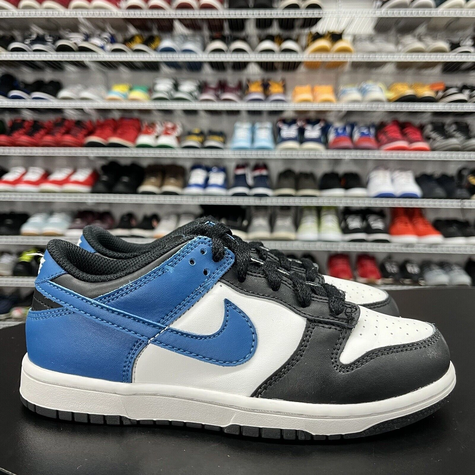 Nike Dunk Low Industrial Blue PS Sneakers DH9756-104 Youth Size 2.5Y Oklahoma Sooners Nike Shoes