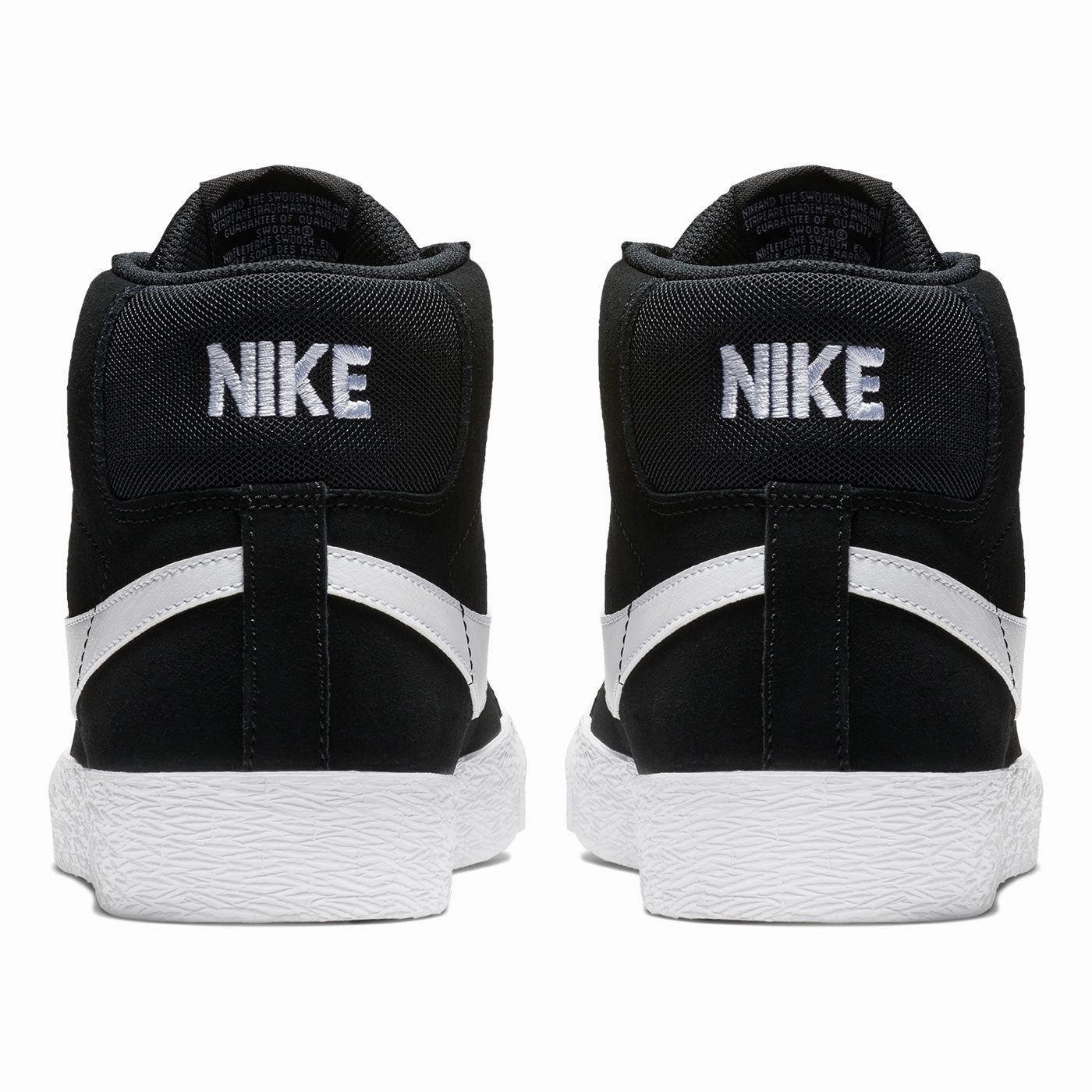 Nike SB Zoom Blazer Mid Shoes - Black/White Anthony Davis Nike Shoes
