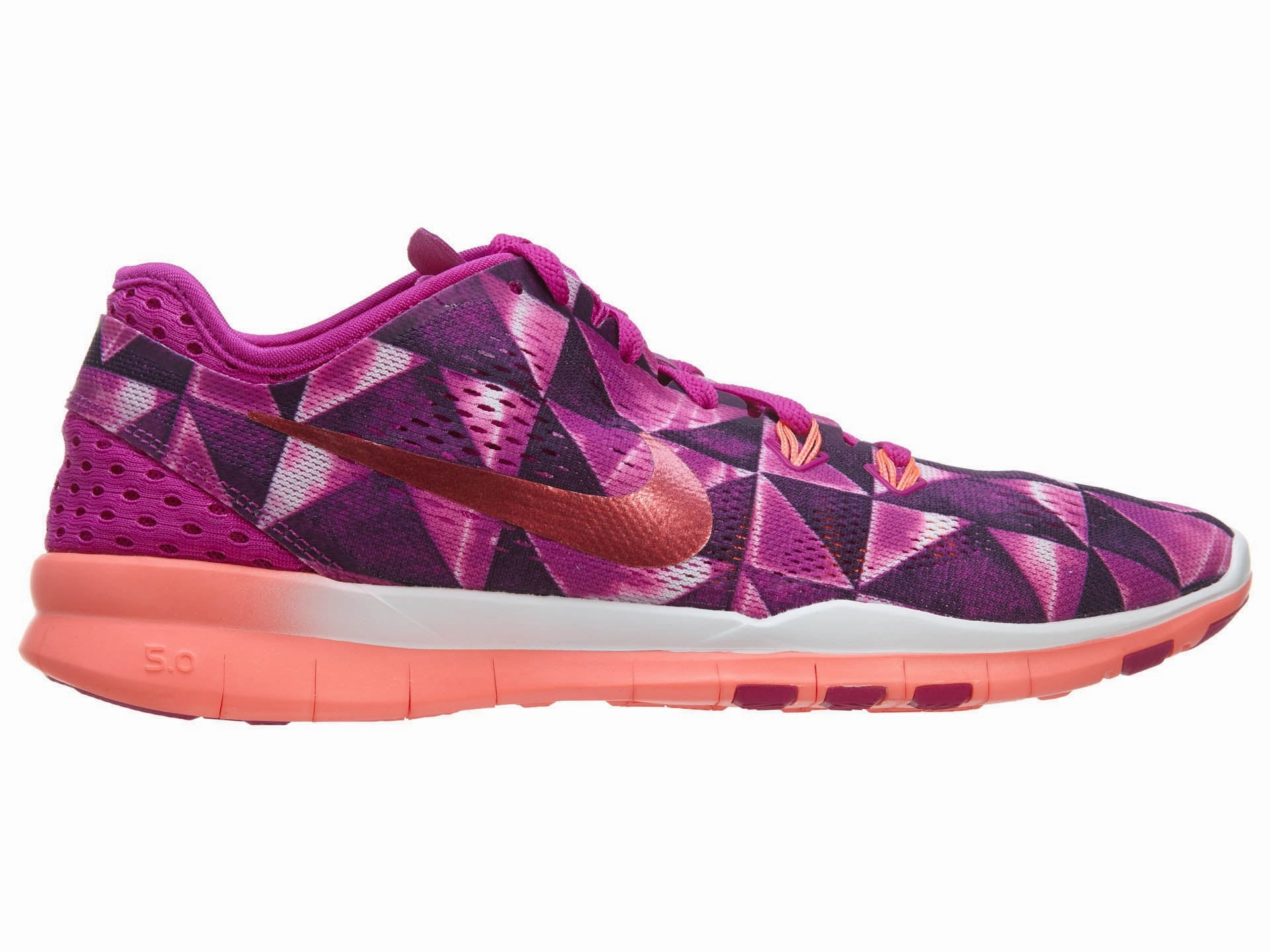 Nike Dunk Shoe Nike Nke Free 5.0 Tr Fit 5 Prt Womens Style : 704695