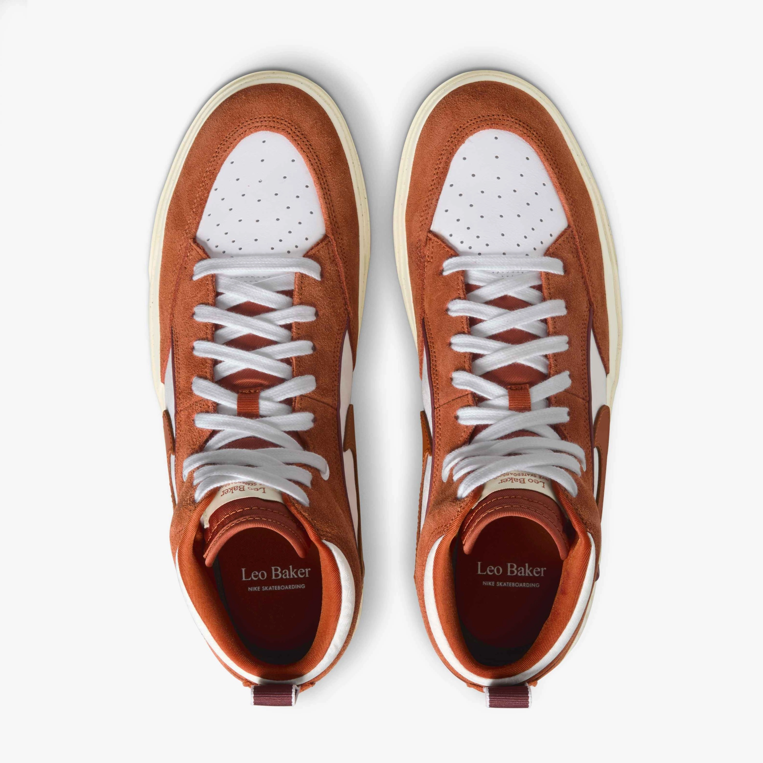 Nike Green Shoes Nike SB React Leo Dark Russet/White