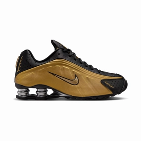 Nike Shox R4 'Black Metalic Gold' Women's Shoes Nike Shoe Keychain