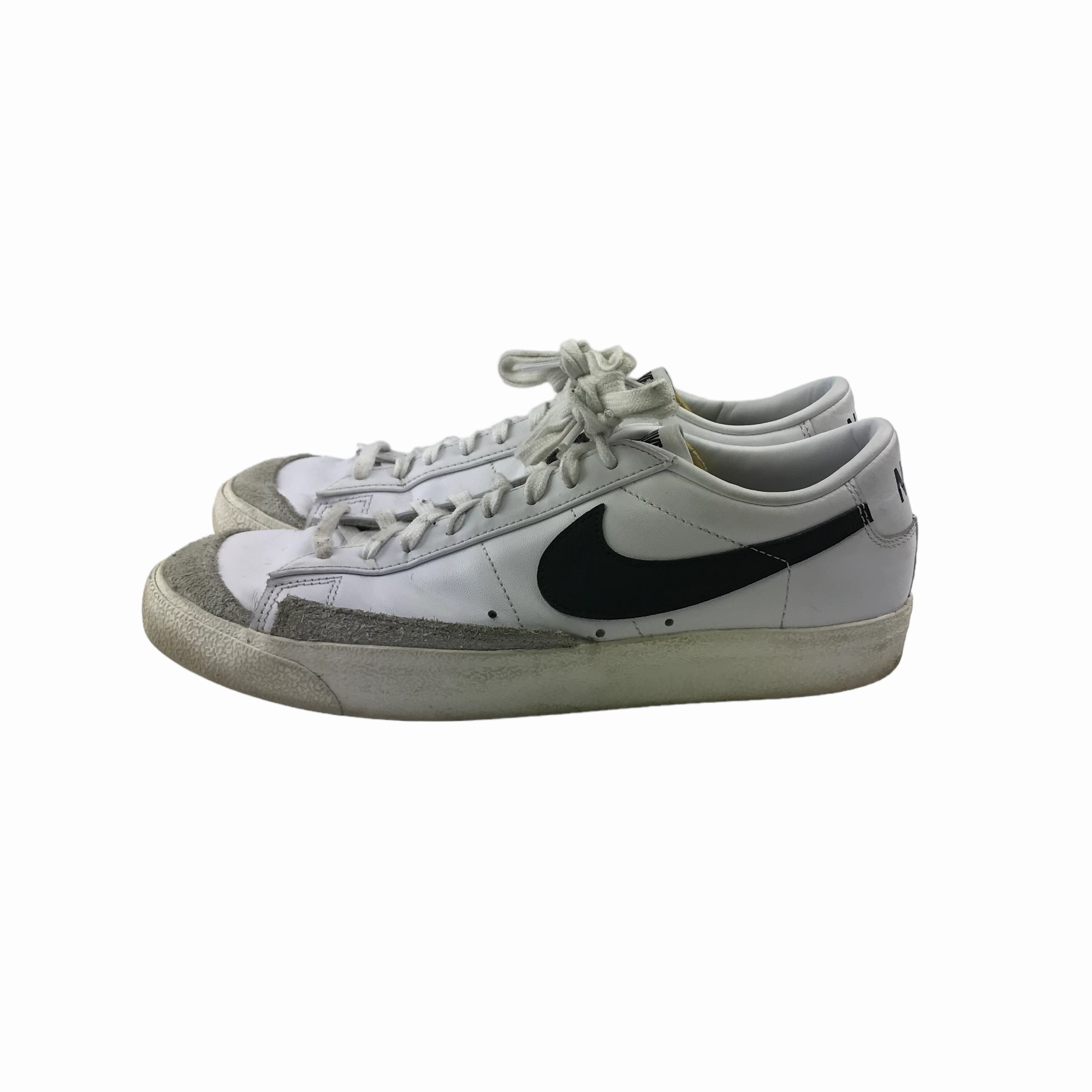 Flat Shoes Flats Nike Trainers Shoe Size 9 White Flat Soles with Laces
