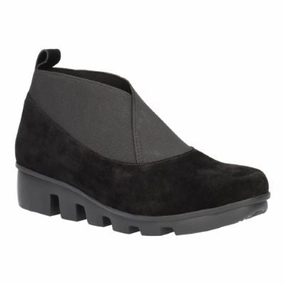 Best Shoe To Walk All Day Hashree Leather Round Toe Bootie