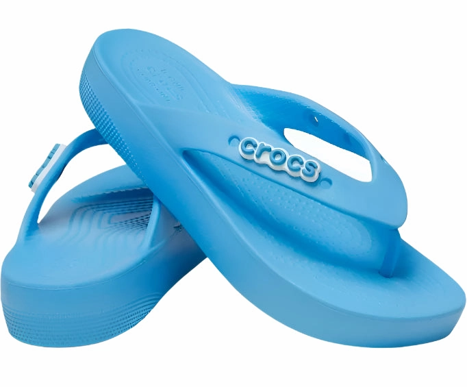 Dancing Shoes Wedding Flip Flops Crocs Women's Classic Platform Flip Flops  Lightweight Cushioned, Oxygen