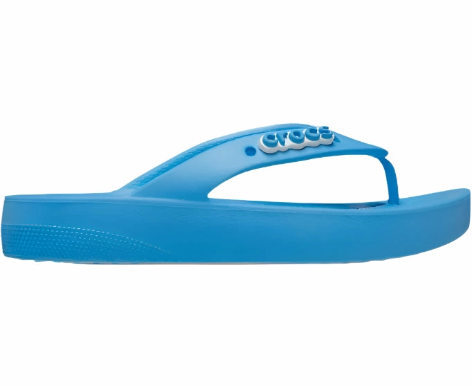 Japanese Rubber Flip Flops Crocs Women's Classic Platform Flip Flops  Lightweight Cushioned, Oxygen
