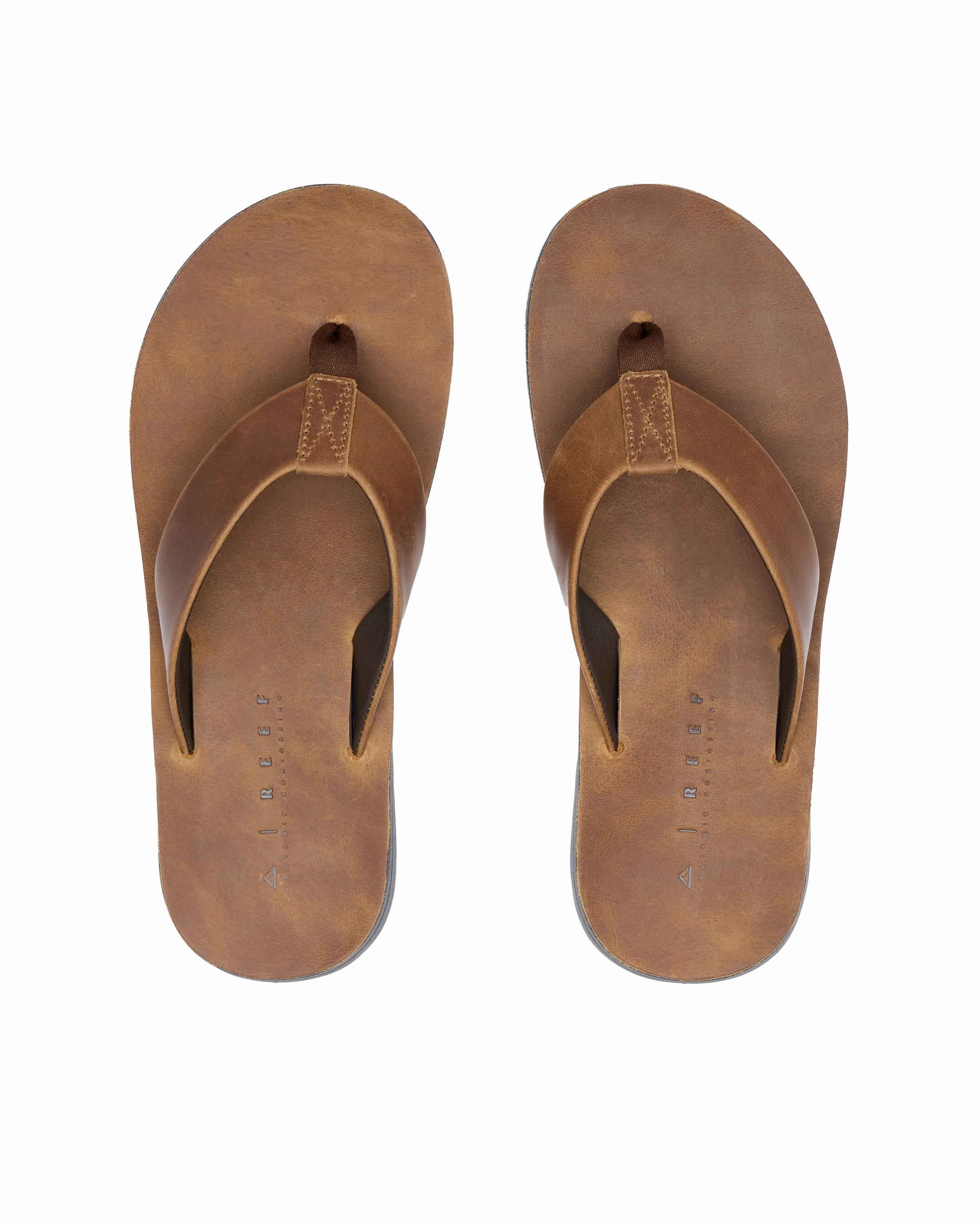 Ojai Classic Flip Flops in Dark Brown Flip Flops For Walking All Day