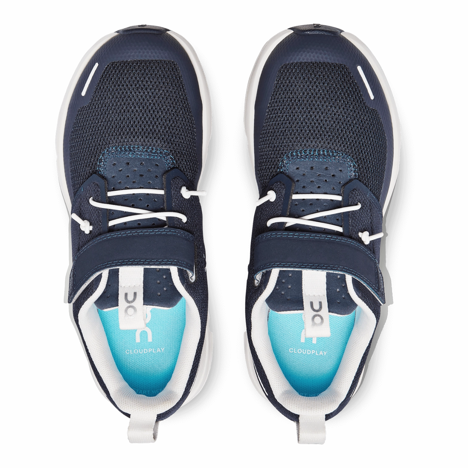 On Shoes Cloudplay Kids Midnight/White 3KD11430692 Zoomx Invincible 3 Flyknit Running Shoes