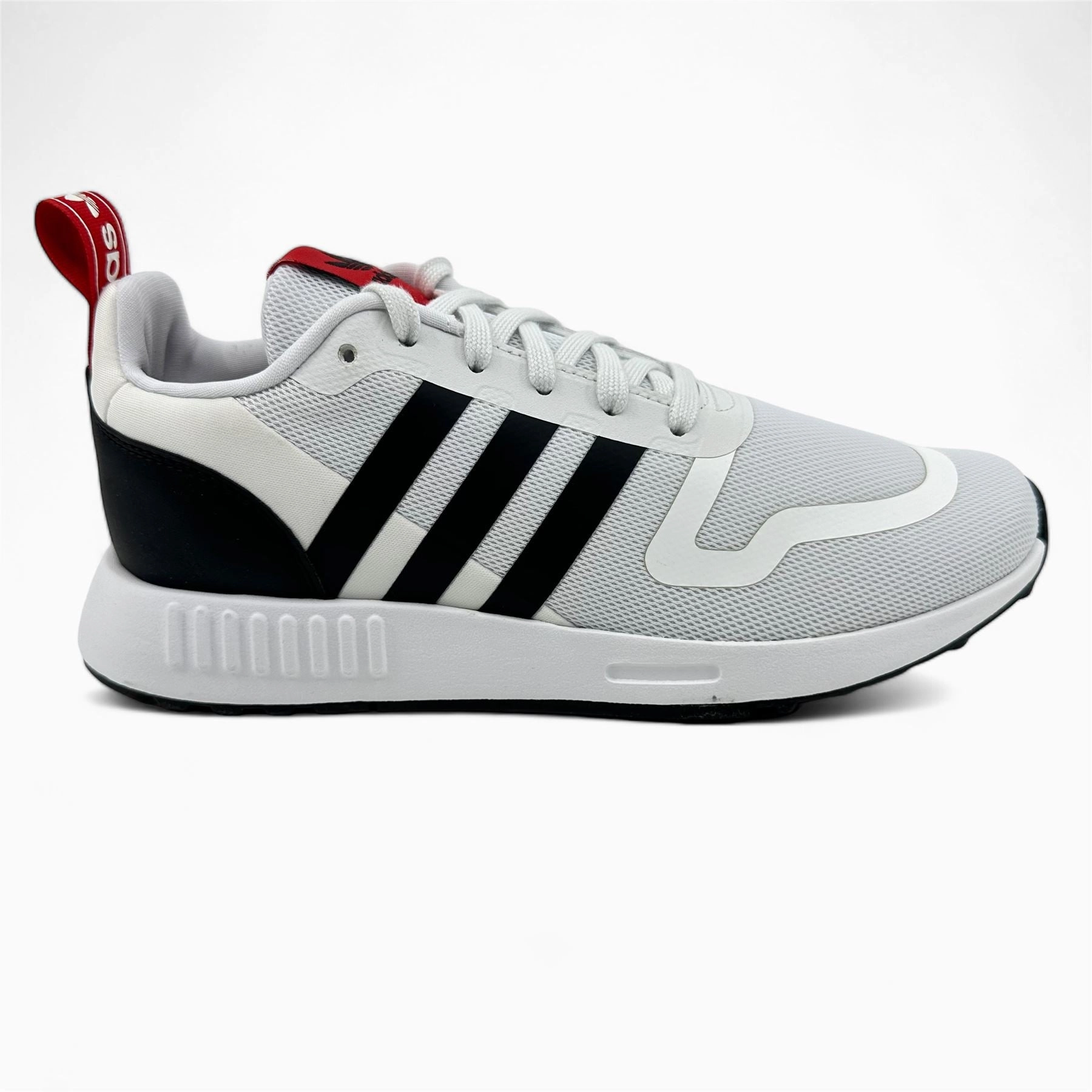 Athletic Adidas Multix White Black Kids Athletic Sneaker