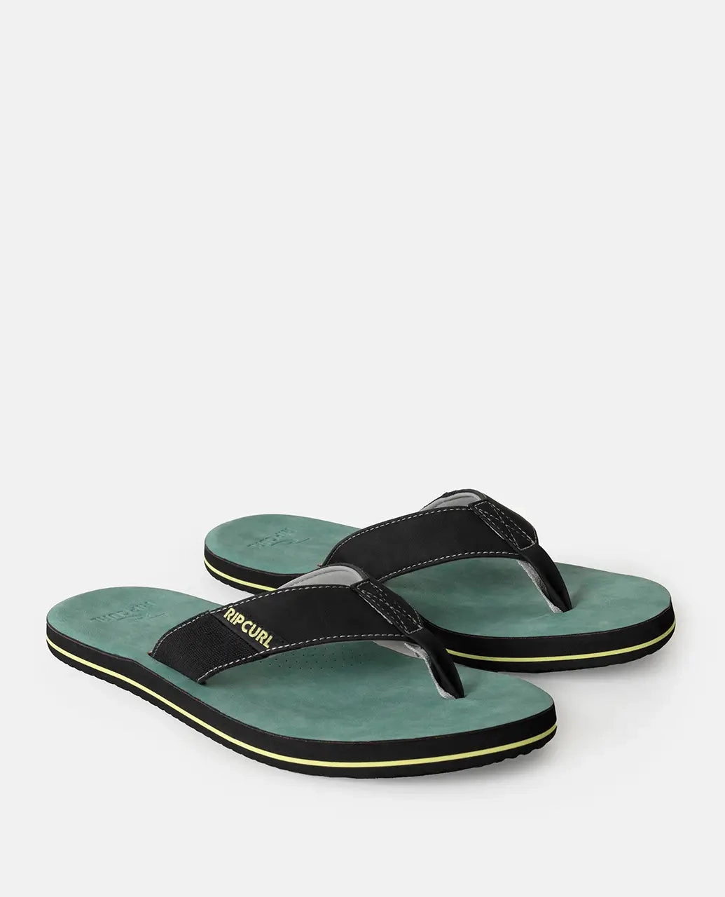 Oxford Bloom Open Toe Flip Flops in Blue Lagoon Drive Flip Flops