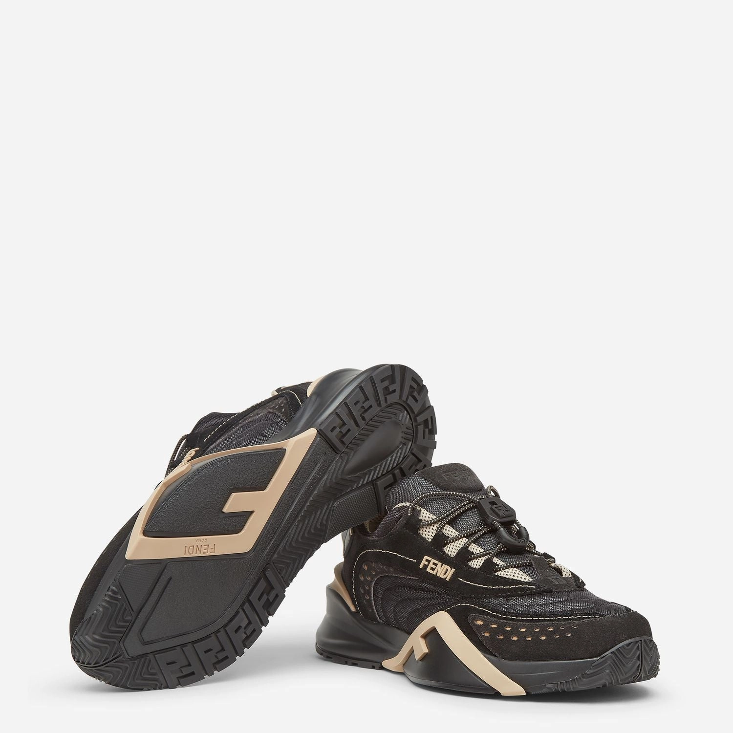 FENDI Classic Flow Sneakers for Women Heel Replacements For Heels