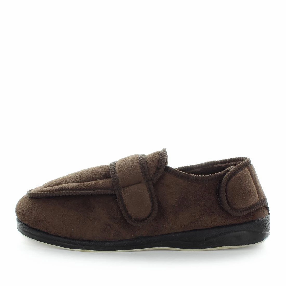 Fuzzy Sock Slippers Panda Edison Men's Slippers - Brown