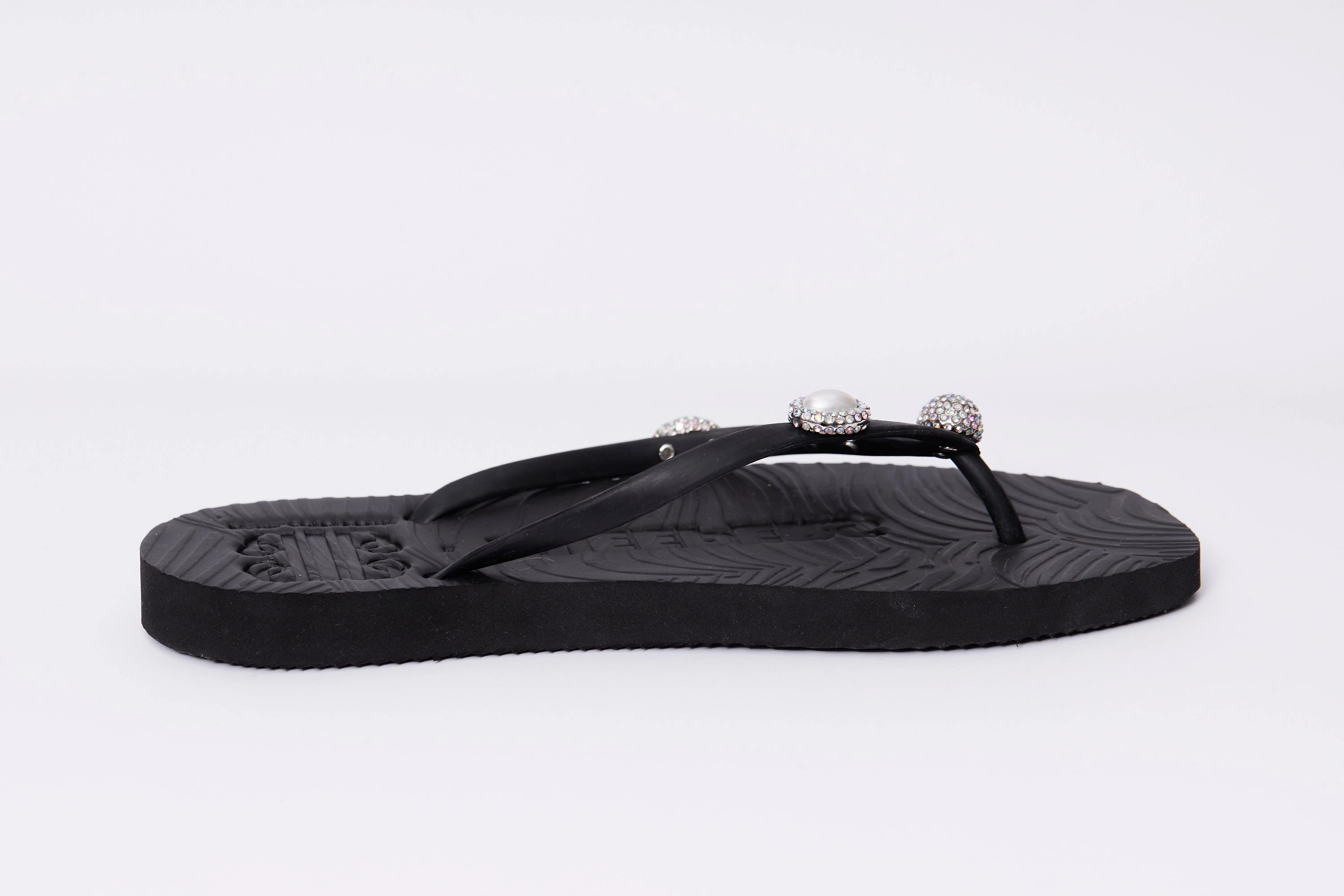 Glide Post Flip Flops Pearl Octopuss.y x Sleepers Pearl Ibiza Black