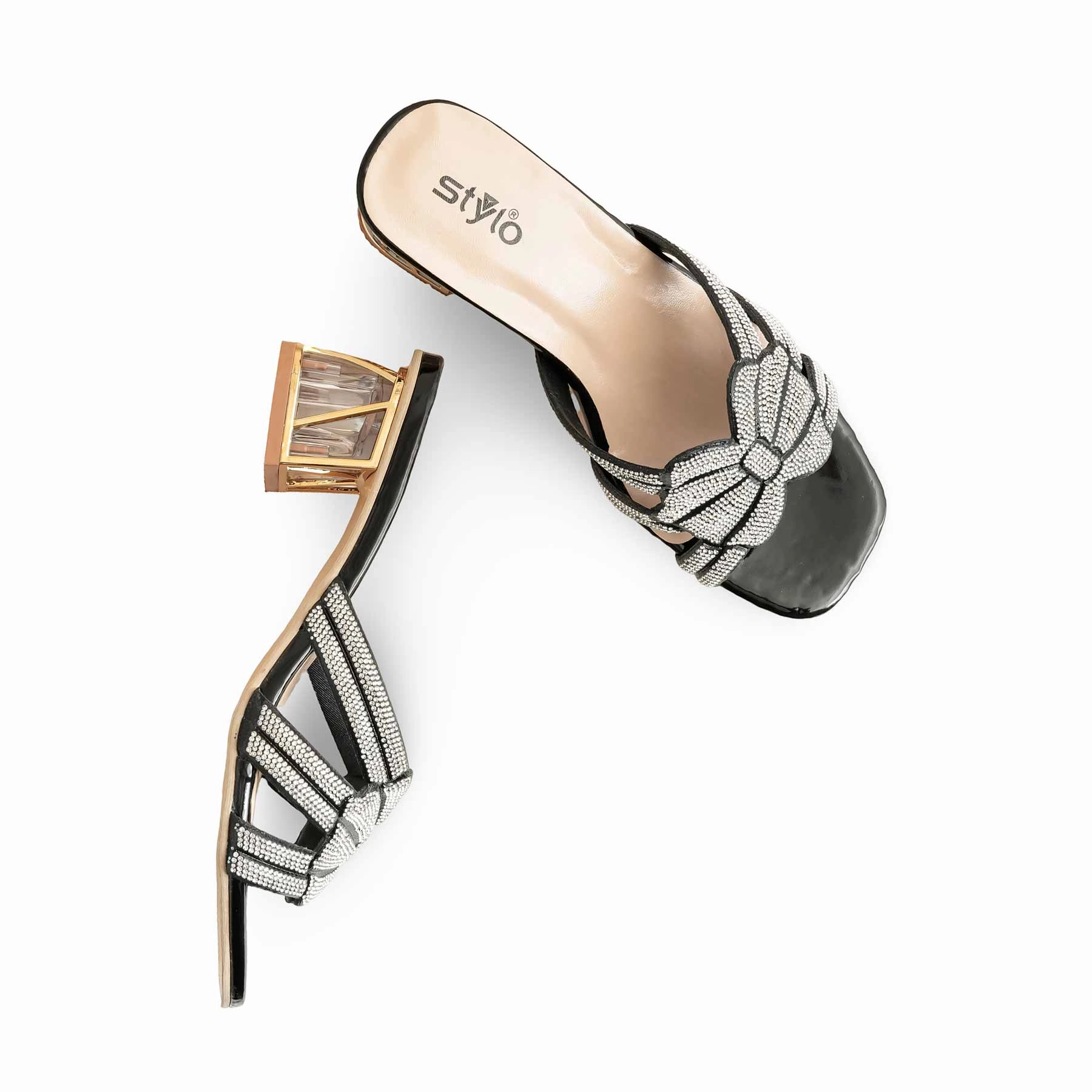 On Sale Slippers Black Fancy Slipper FN7951