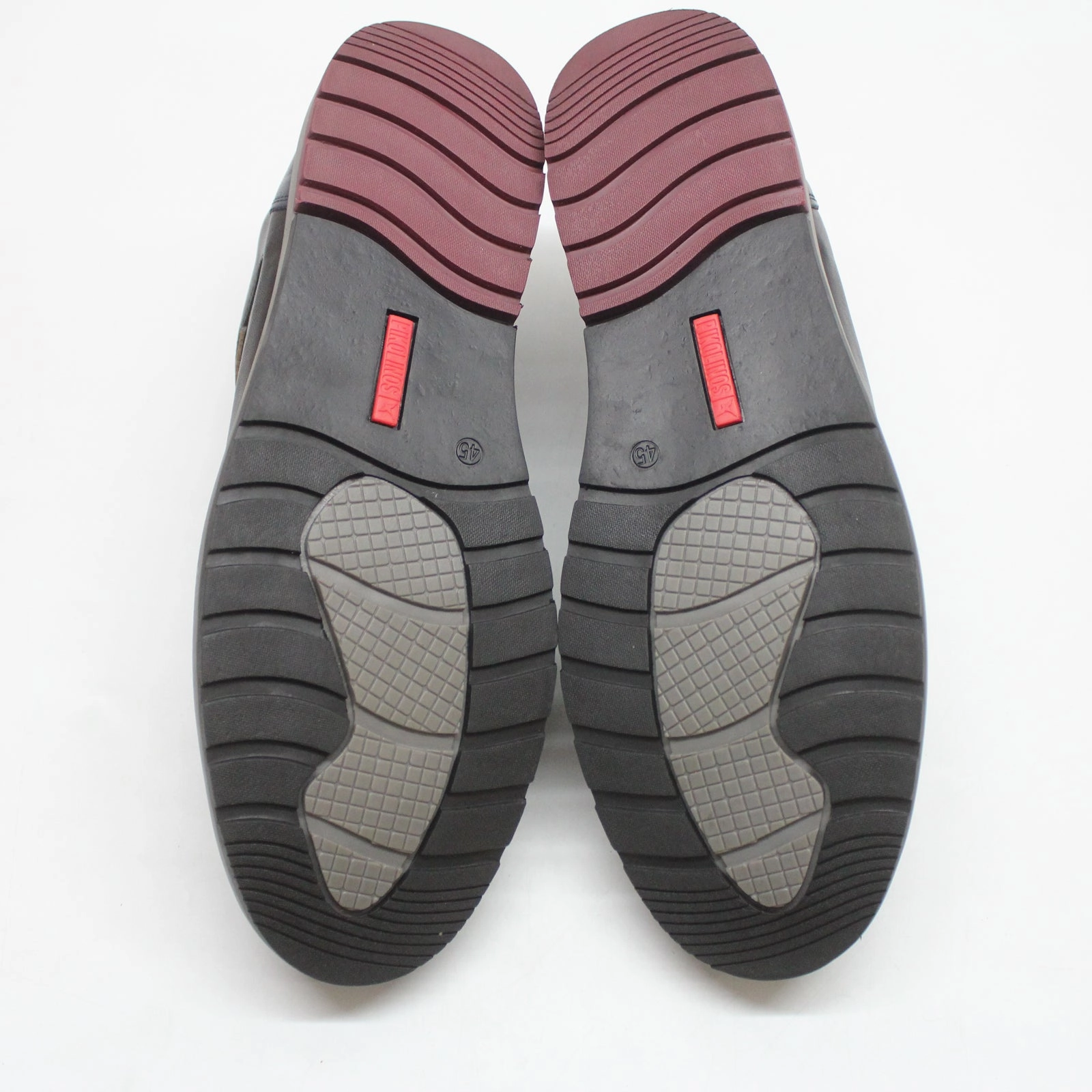 Pikolinos Berna M8J-6303 Leather Men's Lace Up Shoes - UK 10.5-11 - US 11-11.5 Men - EU 45 Casual Black Derby Shoes